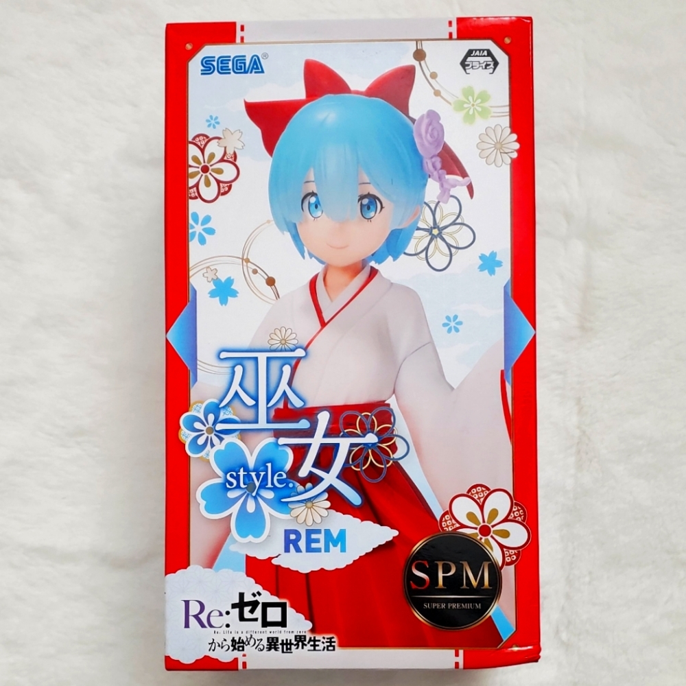 Re:Zero Starting Life in Another World Rem (Shrine Maiden Ver.) Anime Figure